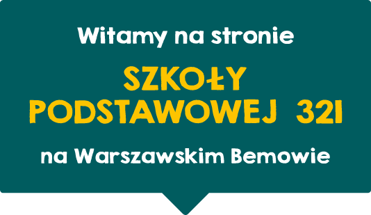 witamy na stronie Szkoły Podstawowej 321 na Warszawskim Bemowie